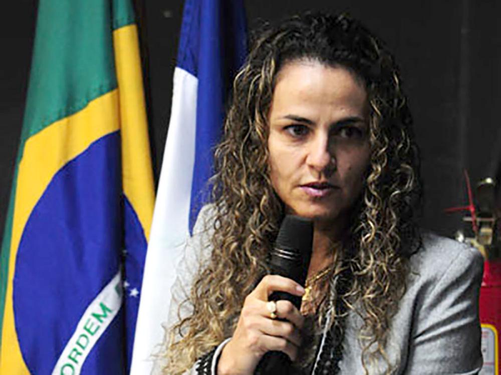 Professora Berlis Menossi durante lançamento do programa em Cambará no ano de 2014. Foto: C.Roberto Francisquini - arquivo Circulandoaqui 