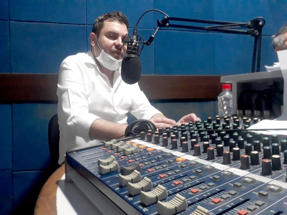 Francisco Peres - Secretário Municipal de Saúde de Cambará durante entrevista ao programa Circulando no Rádio 
