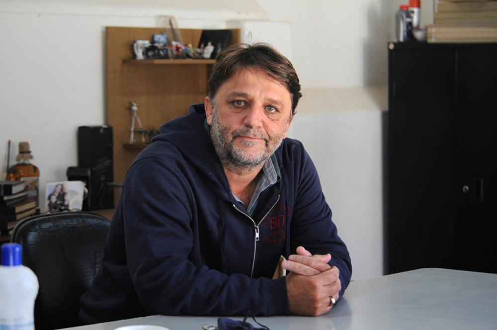 Gil dos Anjos (PP), durante visita de cortesia ao Jornal Circulando.