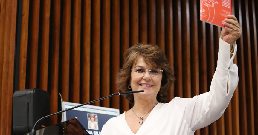 Deputada Cristina Silvestri (CDN), procuradora da Mulher na Assembleia Legislativa do Paraná
