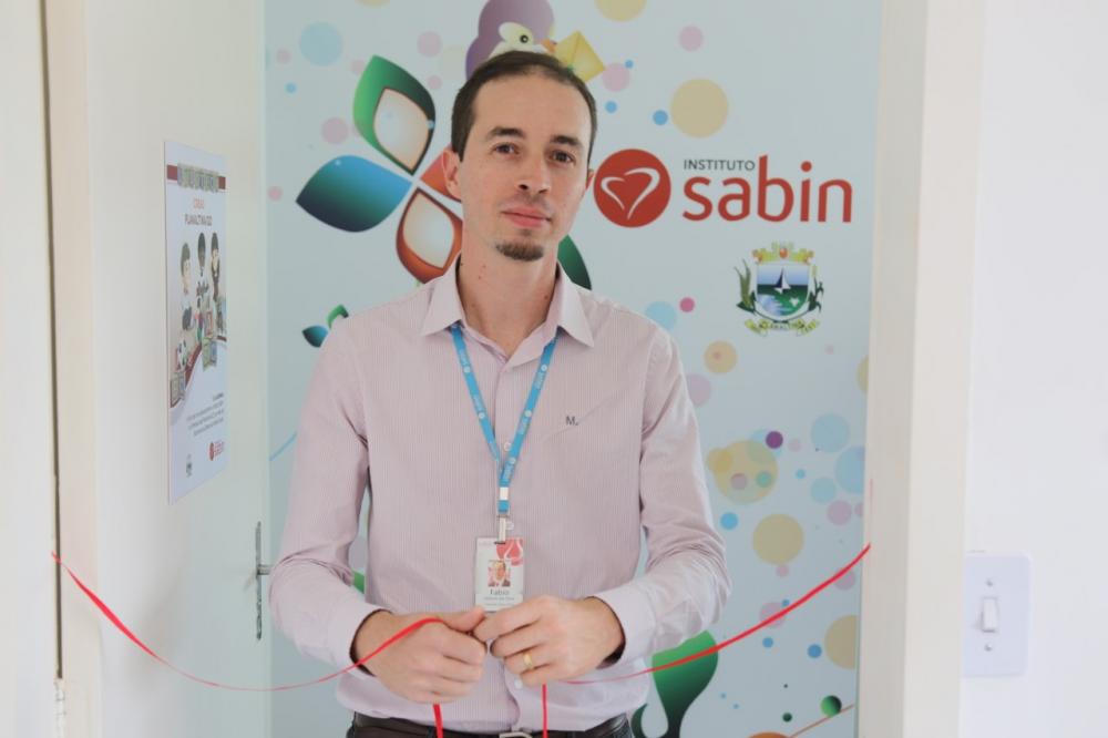 Fábio Deboni, o Gerente do Instituto Sabin