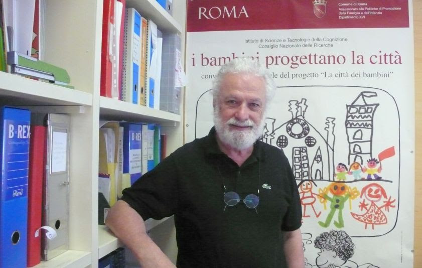 O italiano Francesco Tonuccie participa de webinar que discute a educação pós-pandemia 