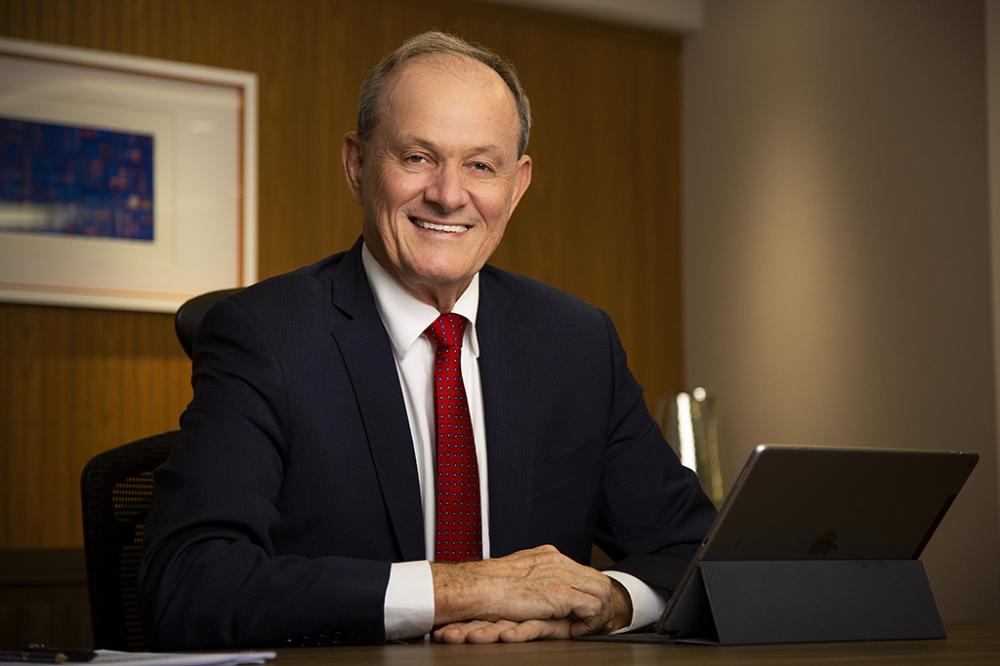 Manfred Alfonso Dasenbrock, presidente da SicrediPar, da Central Sicredi PR/SP/RJ e conselheiro do Conselho Mundial das Cooperativas de Crédito (WOCCU)