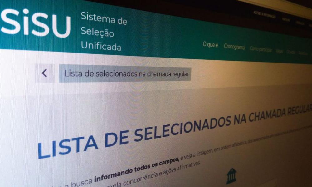 Resultado do Sisu, educação. MEC Agência Brasil