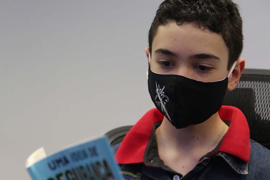 Weiky Santos tem 14 anos e é filho de policial militar