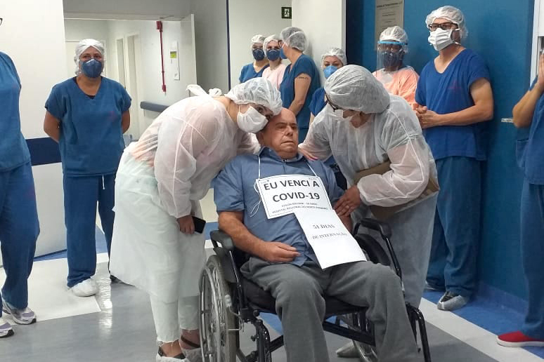 Edson José Bassani ficou em situação muito grave, mas foi tratado perto de casa, para onde retorna curado