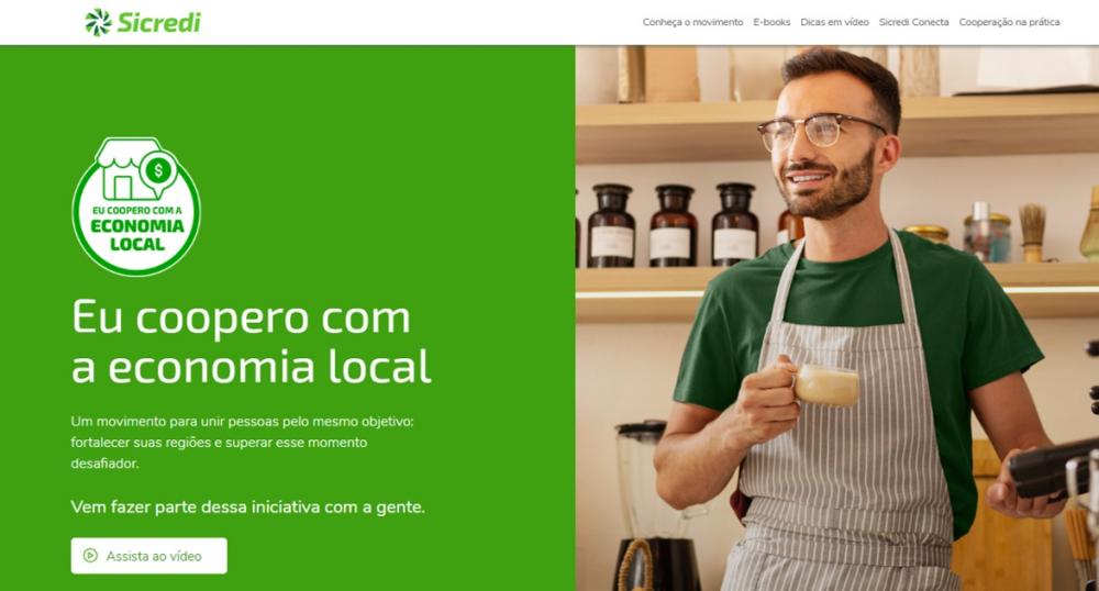 O diretor executivo da Sicredi Paranapanema PR/SP, Volmir Caraciolo, destaca a importância do apoio aos empreendedores de cada município da região da Cooperativa