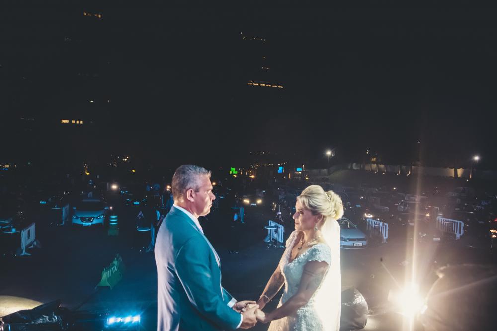 Kelly Duarte e Anderson de Oliveira Ometo - Casamento Drive in