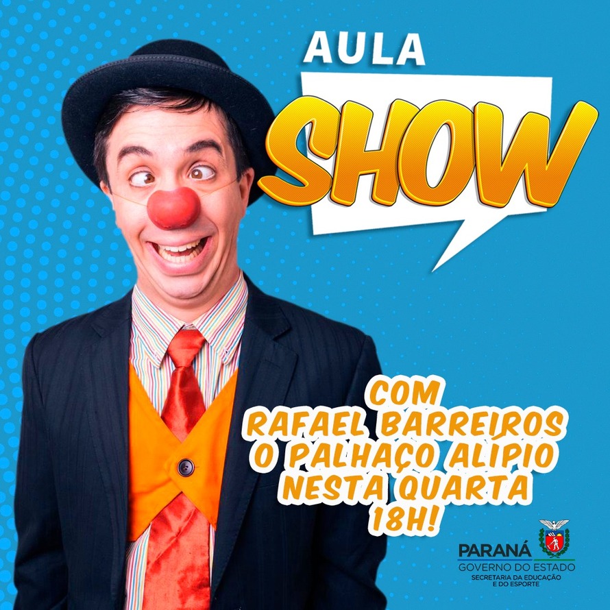 Rafael também viaja o Brasil dando palestras sobre Educação e Empreendedorismo. Seu lema é “Palhaço de profissão e filosofia de vida”
