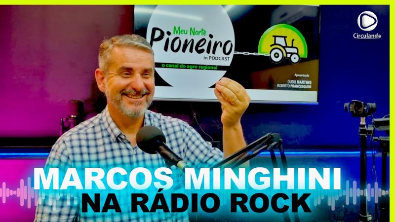 MARCOS MINGHINI É NOSSO CONVIDADO DE HOJE