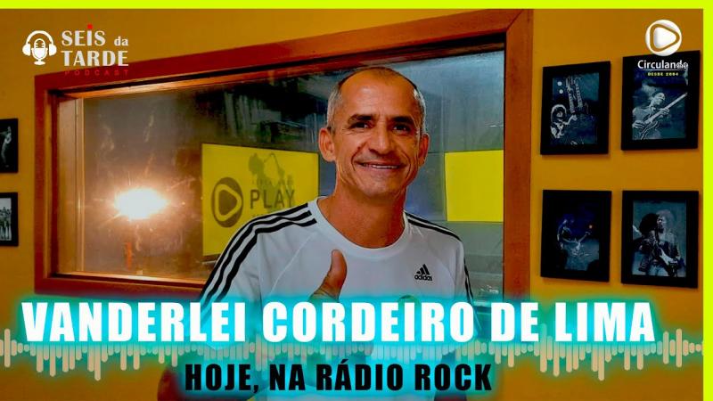 VANDERLEI CORDEIRO DE LIMA NA RÁDIO ROCK DE CAMBARÁ