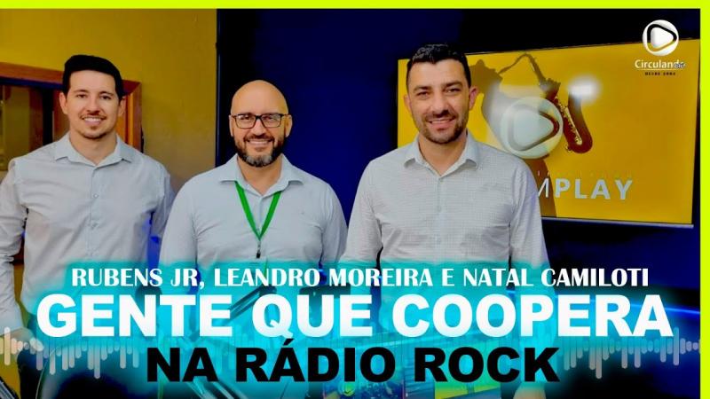 Rubens JR, Leandro Moreira e Natal Camillo são nossos convidados de hoje
